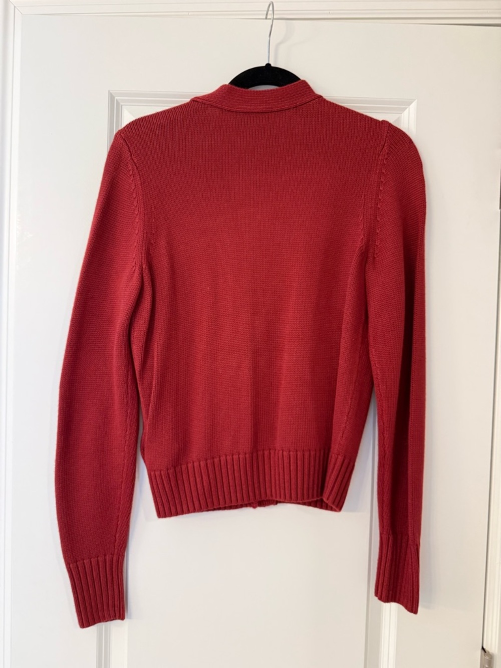 7 For All Mankind Coral Button V-Neck Cardigan - Picture 2 of 2
